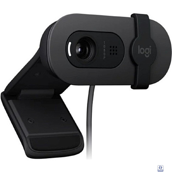 Веб-камера/ Logitech Brio 100 Full HD webcam - GRAPHITE – USB (960-001585)