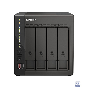 Сетевое хранилище NAS Qnap Original TS-453E-8G 4-bay настольный Celeron J6412
