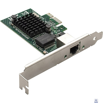 Exegate EX293451RUS Сетевой адаптер ExeGate EXE-BCM5721 (PCI-E x1, порт 1xRJ45, 10/100/1000Mbps, Gigabit Chipset Broadcom BCM5721)