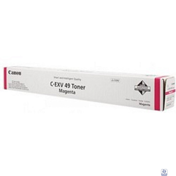 Canon C-EXV49M  8526B002 Тонер-картридж для серии iR-ADV C33xx,3520I Пурпурный. 19000 страниц.
