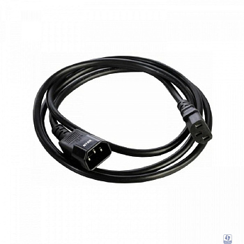 NTSS Шнур питания NTSS для БРП IEC 60320 C13 –  IEC 60320 C14, 3х0.75, 1 м, ГОСТ NTSS-PC13141