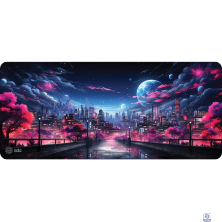 Коврик для мыши Cactus Fantasy space 900x400x3мм (CS-MP-PRO14XXL)