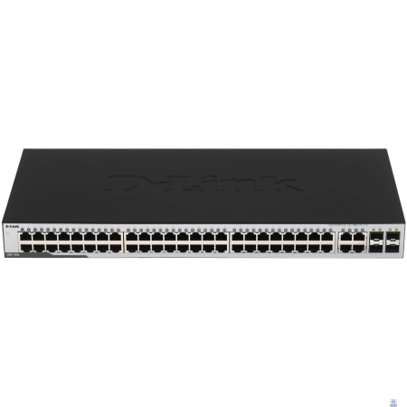 D-Link DGS-1052/A3A Неуправляемый коммутатор с 48 портами 10/100/1000Base-T и 4 комбо-портами 100/1000Base-T/SFP