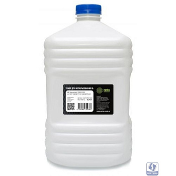 Тонер Cactus CS-THPW-1000 черный флакон 1000гр. для принтера HP Neverstop 1000/1200, HP LJ 107/135/MFP137/408/MFP432