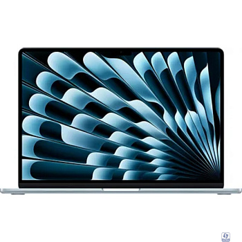 Apple MacBook Air 15-inch 2026 [MDVQ4LL/A] (КЛАВ.РУС.ГРАВ.) Sky Blue 15.3" Liquid Retina 