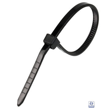 Exegate EX253853RUS Стяжка нейлоновая, неоткрывающаяся. Exegate <CV-250B>, 250мм, упак. 100шт Black