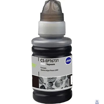 CACTUS Чернила CS-EPT6731 для Epson L800 ,черный, 100 мл
