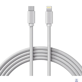 Rexant (18-1129) Кабель Lightning – Type-C 3A, 1м, ПВХ, белый 