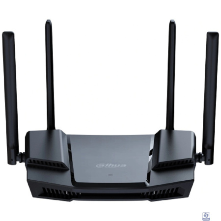 DAHUA DH-AX18 Беспроводной роутер 1x10/100/1000Мбит/с WAN; 3x10/100/1000Мбит/с LAN; 2.4ГГц: 802.11 b/g/n/ax 574Мбит/с; 5 ГГц: 802.11 a/n/a/ac/ax 1201Мбит/с