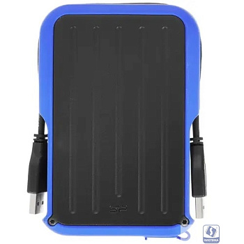 Silicon Power Portable HDD 4TB Armor A66 USB 3.2, синий, черный