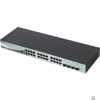 D-Link DGS-1210-28/ME/A2B Управляемый L2 коммутатор с 24 портами 10/100/1000Base-T и 4 портами 1000Base-X SFP