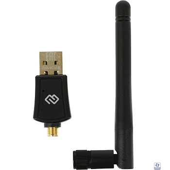 Digma DWA-AC600E Net Adapter WiFi AC600 USB 2.0 (ant.ext.rem) 1ant. (pack:1pcs)