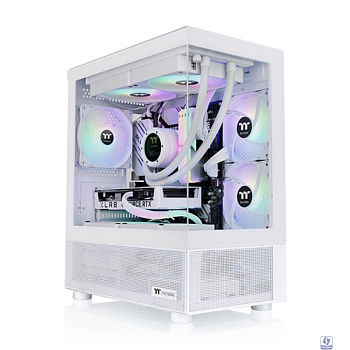 Корпус Thermaltake View 170 TG ARGB белый без БП mATX 5x120mm 2x140mm 1x200mm 2xUSB3.0 audio bott PSU