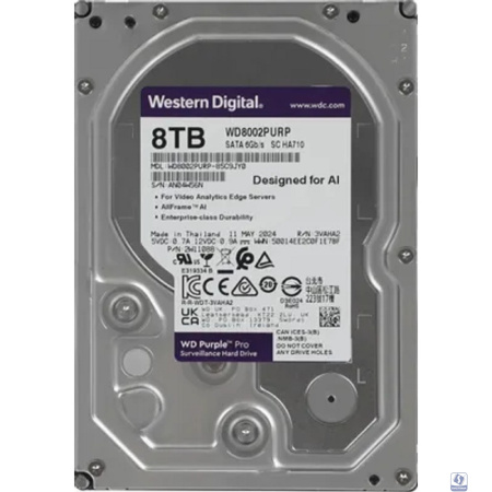 8TB WD Purple Pro (WD8002PURP) 