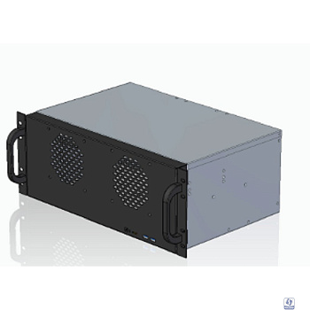 Procase 4U350-08 Корпус 4U server case,8HDD,черный,без блока питания PS/2 ATX,глубина 350мм, MB SSI CEB 12"x10,5"