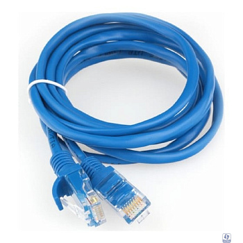 Гарнизон PC-UTP-5e-2-B кат.5e, Патч-корд UTP 2м, литой, многожильный (синий)