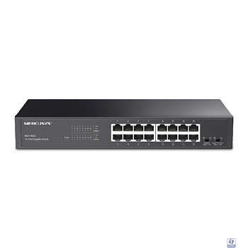 Mercusys MS116GS Коммутатор с 16 гигабитными портами для размещения на столе или в стойке
