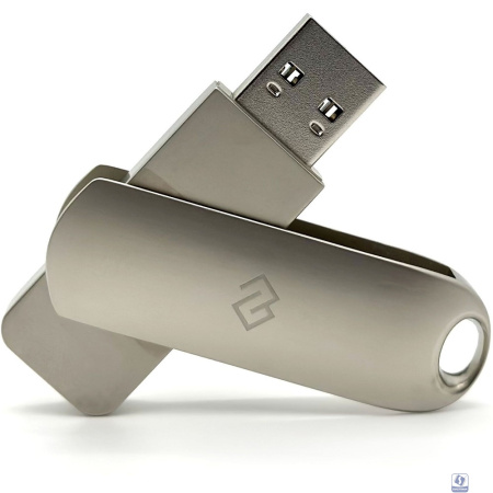 Digma USB Drive 32GB DRIVE3 DGFUM032A30SR USB3.0 серебристый (1927129)