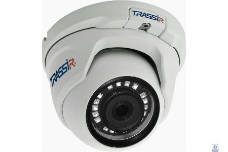 Камера видеонаблюдения IP Trassir TR-D2S5-noPoE v2,  1080p,  3.6 мм,  белый