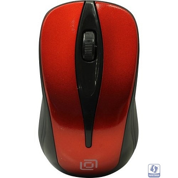 Oklick 675MW черный/красный оптическая (800dpi) беспроводная USB (2but) [1025919]