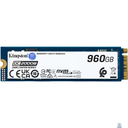 SSD Kingston PCIe 4.0 x4 960GB SEDC2000BM8/960G DC2000B M.2 2280 0.4 DWPD