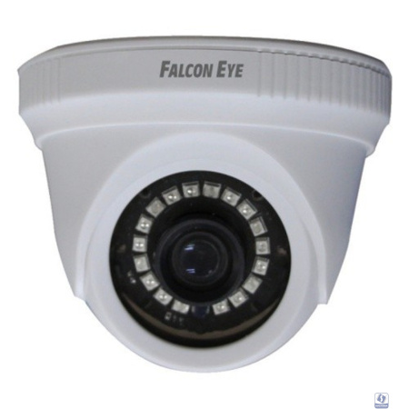 Falcon Eye FE-MHD-DP2e-20 Купольная, универсальная 1080P видеокамера 4 в 1 (AHD, TVI, CVI, CVBS) с функцией «День/Ночь»; 1/2.9" F23 CMOS сенсор, разрешение 1920 х 1080, 2D/3D DNR, UTC, DWDR