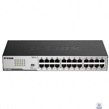 D-Link DGS-1024D/J1A Неуправляемый коммутатор с 24 портами 10/100/1000Base-T 