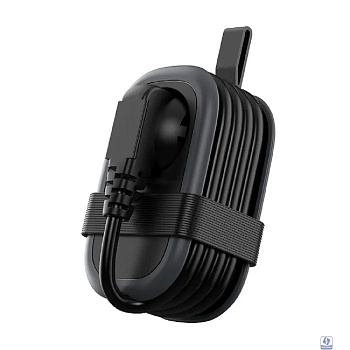 Cablexpert  Удлинитель EXN-1-CU2-B-1.13 Exnovo mini (1р, 16А, 1xType-C PD, 20Вт, 2 х USB QC, 1.13м, ур.защ 1+), черн 								