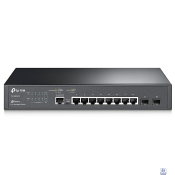 TP-Link SG3210 Управляемый коммутатор JetStream уровня 2+ с 8 гигабитными портами RJ45 и 2 портами SFP