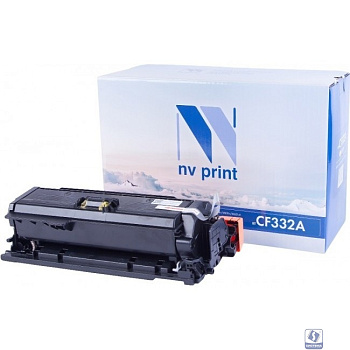 Тонер-картридж NVP NV-CF332A Yellow для HP Color LaserJet M651dn/ M651n/ M651xh (15000k)