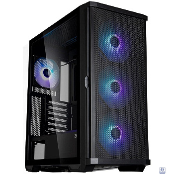 ZALMAN Z10 PLUS, без БП, боковое окно (закаленное стекло), черный,  ATX