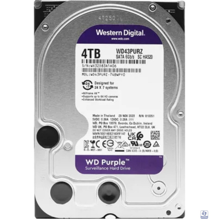 4TB WD Purple (WD43PURZ) 