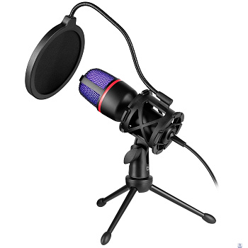 Defender Игровой стрим микрофон Forte GMC 300 USB, провод 1.5 м [64631]