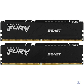 Kingston DDR5 DIMM 16GB 5200MT/s CL40 (Kit of 2) FURY Beast Black [KF552C40BBK2-16]