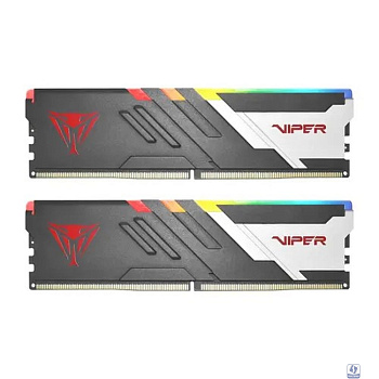 Patriot DDR5 UDIMM 32GB Viper VENOM RGB Kit 2x16Gb 6400MHz CL32 PVVR532G640C32K 