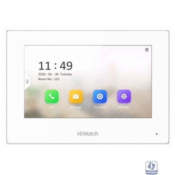 HIWATCH Pro VDP-H3212W Видеодомофон, белый 