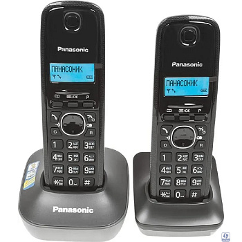 Panasonic KX-TG1612RUH (серый)  