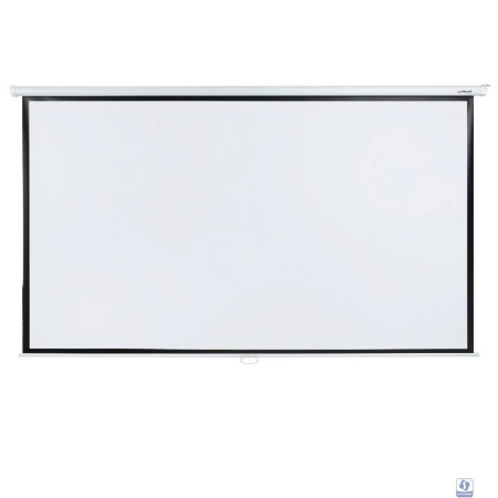 LUMIEN Eco Picture LEP-100128 182х271см (рабочая область 149х265 см) (120") Matte White верх.кайма 30 см, восьмигранный корпус, возможность потолочн./настенного крепления, 16:9