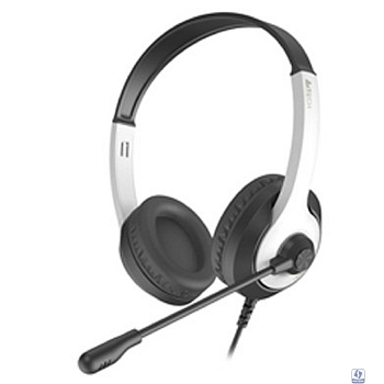 A4Tech Fstyler FH100U белый/черный 2м накладные USB (FH100U (PANDA))