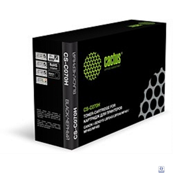 Картридж лазерный Cactus CS-C070H 070H черный (10200стр.) для Canon i-SENSYS LBP243/LBP246/MF461/MF463/MF465