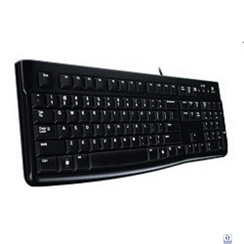 920-002506 Logitech Клавиатура K120 Black USB EER RTL оригинальная заводская гравировка RU/LAT