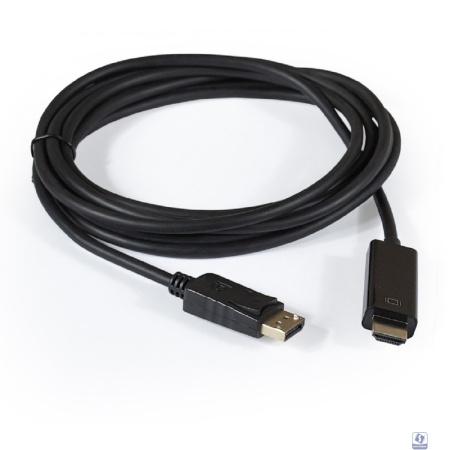 Exegate EX284915RUS Кабель DisplayPort-HDMI ExeGate EX-CC-DP-HDMI-1.8 (20M/19M, 1,8м, экран)