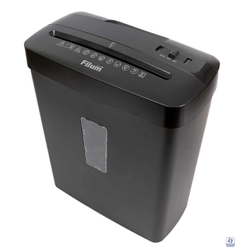 Уничтожитель бумаг Filum FL-SH013-04S 6 листов, безоп. 4ур., 13литров, 3,2м/мин, ур. шума: 68Дб (1110413)
