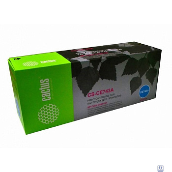 Cactus CS-CE743A Картридж лазерный пурпурный (7300стр.) для HP LJ CP5220/CP5221/CP5223/CP5225