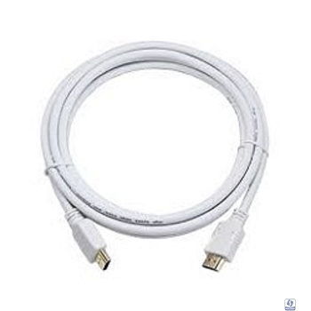Кабель HDMI Cablexpert CC-HDMI4-W-10, 19M/19M, v2.0, медь, позол.разъемы, экран, 3 м, белый, пакет
