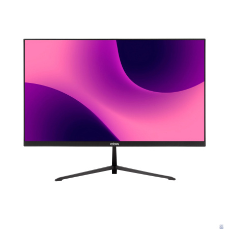 CBR LCD Монитор 23.8" ME-2408, VA, FHD 1920x1080, 100Гц, 1*HDMI/1*VGA, внешний БП, черный, кабель HDMI, VESA крепление для миниПК [LCD-ME2408-OPC]