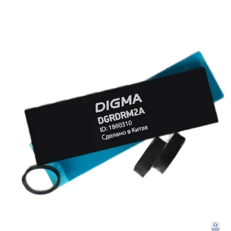 Радиатор для SSD Digma DGRDRM2A металл Ret