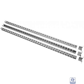 Elbox Шина монтажная 23 x 23 с держателем для шкафов EMS высота/ширина/глубина 600 мм [EMS-RM-23.23.600]