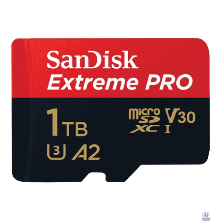Micro SecureDigital 1TB SanDisk Extreme Pro microSD UHS I Card for 4K Video on Smartphones, Action Cams & Drones 200MB/s Read, 140MB/s Write, Lifetime Warranty (SDSQXCD-1T00-GN6MA)