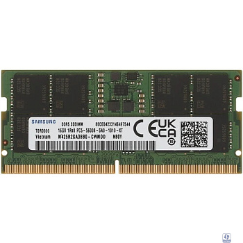 Samsung DDR5 SODIMM 16GB  5600Mhz M425R2GA3BB0-CWM 